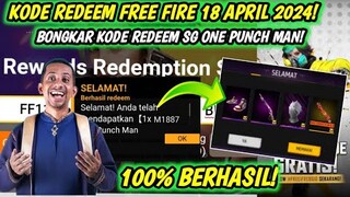 KODE REDEEM FREE FIRE TERBARU 18 APRIL 2024 HARI INI | KODE REDEEM FF TERBARU 18 APRIL 2024