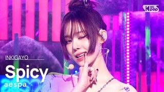 aespa(에스파) - Spicy @인기가요 inkigayo 20230514