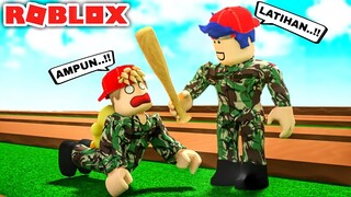 KOCAK BANGET.. BANG BOY DI LATIH @andrhevn21  UNTUK MENJADI TENTARA (BROOKHAVEN) ROBLOX INDONESIA