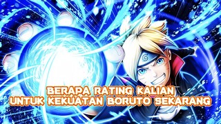 Seberapa besar kekuatan boruto di two blue vortex ?