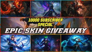 10K SUBSCRIBER SPECIAL - EPIC SKIN GIVEAWAY IS HERE