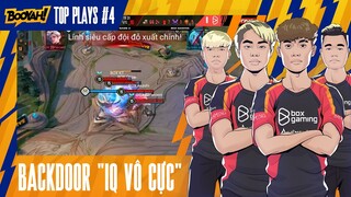 "THẢ THÍNH" THÀNH CÔNG, BOX GAMING BACKDOOR NGOẠN MỤC | BOOYAH! TOP PLAYS #4