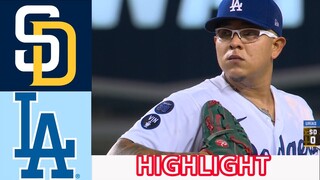 Padres vs. Dodgers Highlights Full HD 11-Oct-2022 Game 1 | MLB Postseason Highlights - Part 1