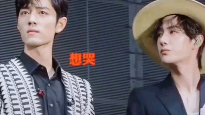 [Bojun Yixiao] Zhan Zhan obviously knows that Yibo is staring at him, but he doesn’t dare to look ba