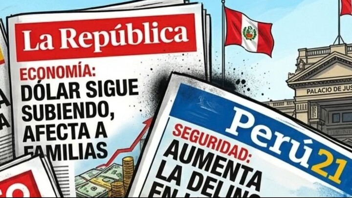 PORTADA DE DIARIOS DEL PERU