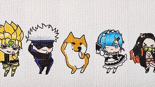 [Vẽ]Các nhân vật anime lắc lư như thế nào|<Savage Love>