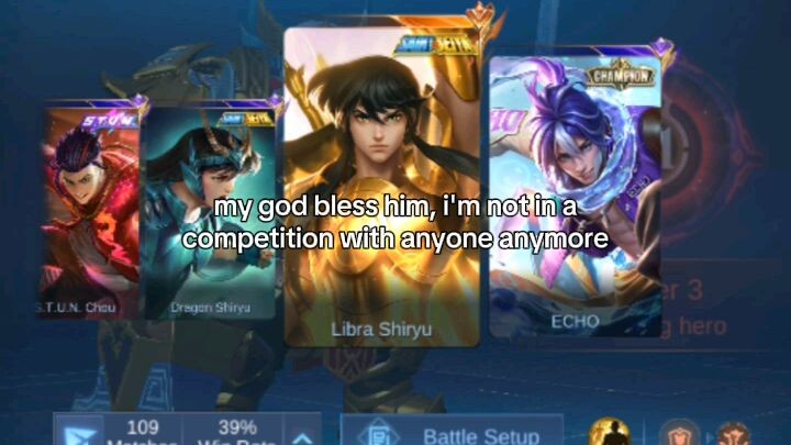 Mobile legends(pro roamer✓)