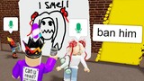 Roblox Spray Painting BUT People LOVE My ART