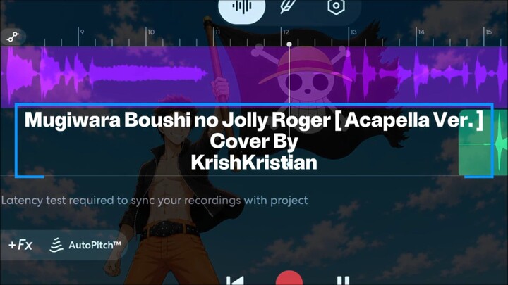 [ Ost One Piece ] | Mugiwara no Jolly Roger | Cover | KrishKristian [ ACAPELLA VER. ]