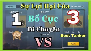 [PUBG Mobile]So sánh  Bố Cục 1 Vs 3 .Sự Lợi Hại Trong Từng Bước Di Chuyển | NhâmHN TV