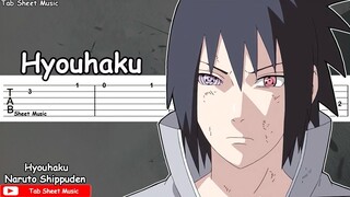 Naruto Shippuden OST - Hyouhaku (Sasuke Theme) Guitar Tutorial