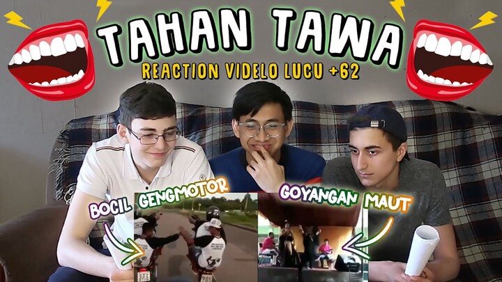NGAKAK! ADIK RUSIA NAHAN TAWA SAMPE BERANTEM! - REACTION VIDEO KOCAK +62