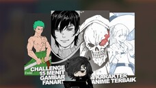 4 REKOMENDASI ANIME + CHALLENGE 15 MENIT BUAT FANART