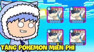 MEOWPEO TẶNG POKEMON MIỄN PHÍ CHO MỌI NGƯỜI TRONG TRAINERS ARENA BLOCKMAN GO