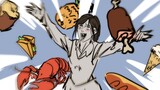 【手绘动画】巨人最终季——萨沙的美食天堂