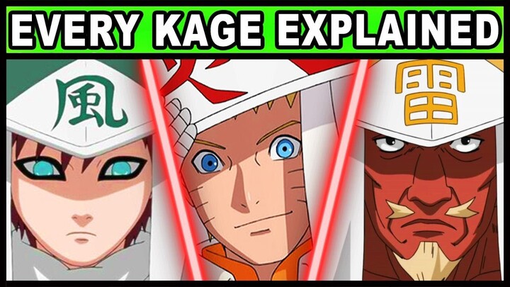 All 27 Kage and Their Powers Explained! (Naruto Shippuden / Boruto Every Kage)