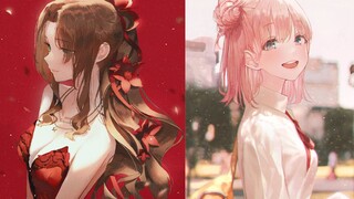 【画师推荐】朦胧的光影下~是美好温柔的女孩子呀—SUL