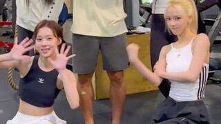 [aespa+Kim Jong Kook]Thử thách tập gym cay! Nhóm nhạc nữ cơ bắp!