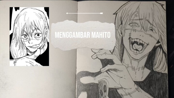 Menggambar Mahito | Jujutsu Kaisen