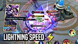 FASTER THAN THE SPEED OF LIGHT ⚡ | FANNY MONTAGE | MLBB