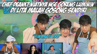 CHEF DEANKT MAU NGEGORENG LUMININ MALAH GOSONG BALIK DIGORENG DI LITA - CLIP DEANKT
