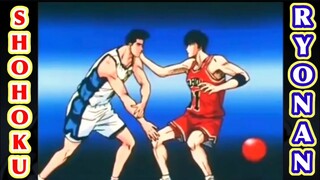 Rukawa vs Sendoh | Shohoku vs Ryonan | Slum Dunk