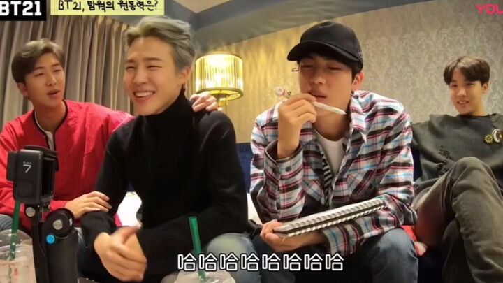 [BTS] [كيم نامجون RM] انتقادات رسمية لـ BT21 هاهاها~