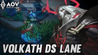 AoV : VOLKATH DS LANE GAMEPLAY - ARENA OF VALOR | LIÊNQUÂNMOBILE | ROV