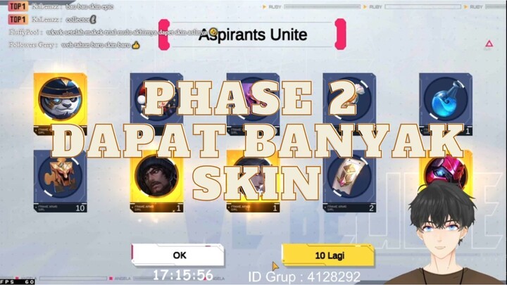 Aspirant Phase 2 Panen Skin Lagi