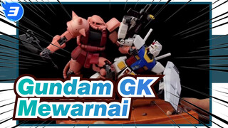 [Gundam GK] Bertarung! Mewarnai Gundam Adegan GK Dengan Pena_3