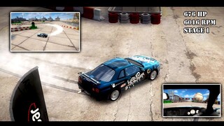 676 HP 6016  RPM STAGE 1 ENGINE PERFORMANCE || Gymkhana 01 REAL DRIFT Gameplay