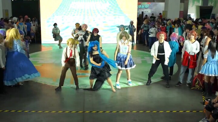 كل أغنية هي معركة رقص عالمية! رقصات منزلية عشوائية [LL+ES+pjsk+honeyworks专场] مهرجان تشانغشا المانغا 