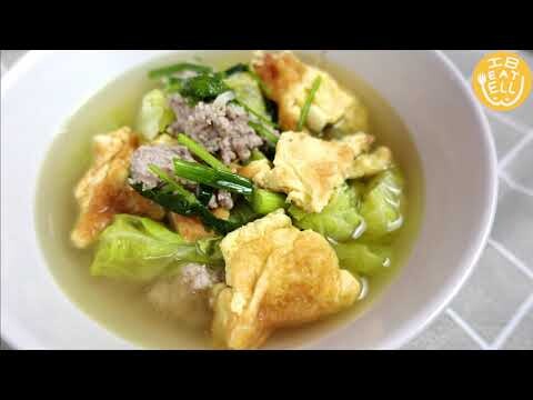 แกงจืดไข่น้ำคีโต // เมนูคีโต by IB