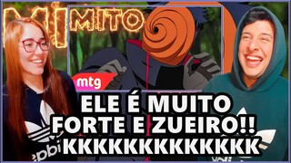 REAGINDO AS Mitagens do Obito Uchiha, Naruto - O NINJA MASCARADO, Mazinho, REACT COM A NAMORADA