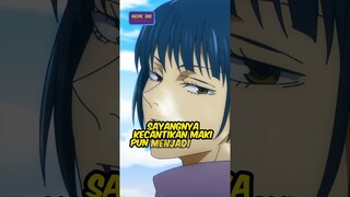 GARA-GARA JOGO MAKI JADI TIDAK CANTIK LAGI! | JUJUTSU KAISEN #animeone #shortvideo