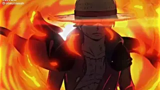 Luffy's on fire