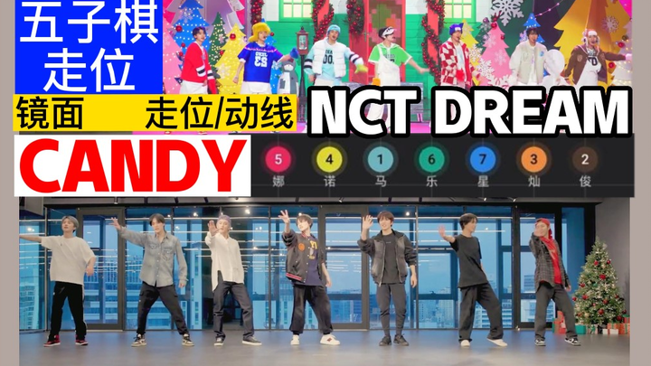 【走位/动线】NCT DREAM - CANDY 年末有治愈到你吗