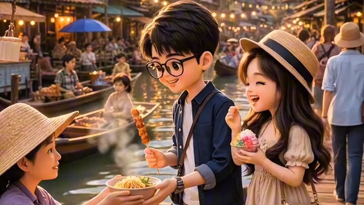 Amphawa Floating Market