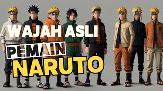 Wajah Asli Pemain Naruto