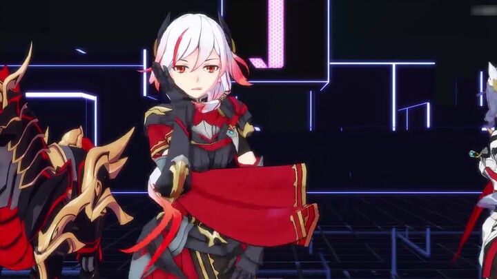 [Honkai Impact3-MMD] กัปตันและอัศวิน Fuhua พร้อมรับสายตลอดเวลา