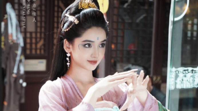 In “Black Myth,” two of the face models cosplayed themselves ★ Wang Guohao = Erlang Shen ★ Zulayhati