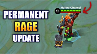 NEW RAGE REVAMP ON MINOTAUR IS THE BEST REVAMP | MOBILE LEGENDS