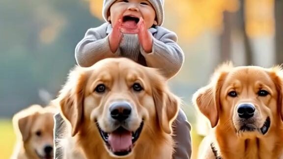 baby and animals 🍼