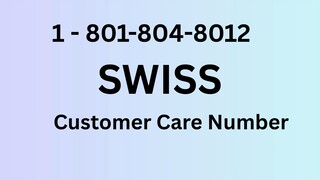 Número de Teléfono de Atención al Cliente de (SWISS AIRLINES) ® – Guía Completa Paso a Paso 2025