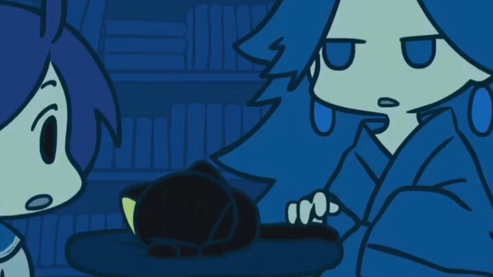 Laojun kelihatannya benar-benar terasa menenangkan #Perjalanan Xiao Hei