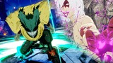 Black Deku vs Shigaraki All For One DLC Costumes Gameplay | My Hero One's Justice 2