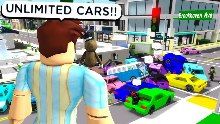 UNLIMITED CARS UPDATE In Roblox Brookhaven..