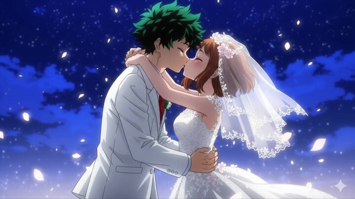 Deku dan uraraka resmi akan menikah?!