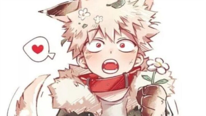 Bakugo image from My Hero Academia, gambar sambil yapping