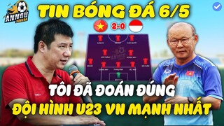 Đội Hình Ra Sân Chính Thức Mạnh Chưa Từng Thấy U23 VN Đấu U23 Indonesia, BLV Quang Huy Đã Đoán Đúng